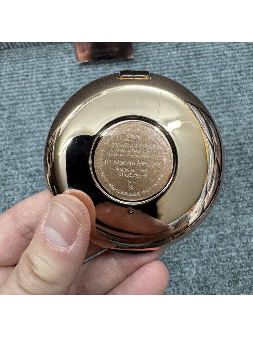 Estee Lauder Bronze Goddess Highlighting Powder Gelee - 03 MODERN MERCURY - Picture 3 of 7